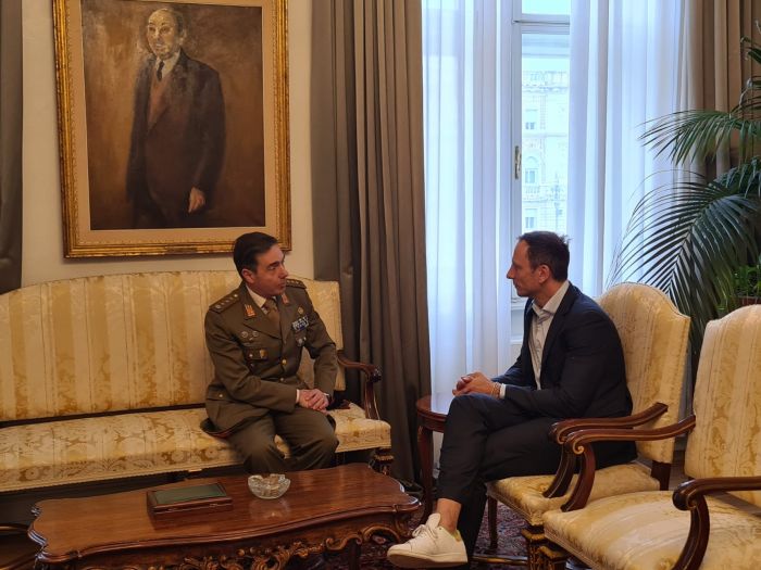 Relazioni istituzionali. Fedriga, "buon lavoro al comandante dell'Esercito Fvg Romano"