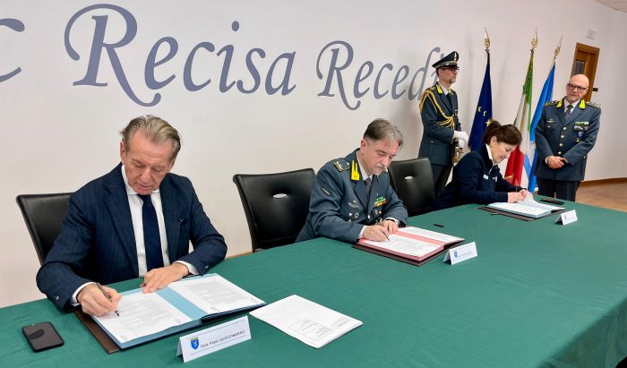 GdF, Regione e Arpa Fvg a braccetto per la tutela dell'ambiente, firmato il protocollo 
