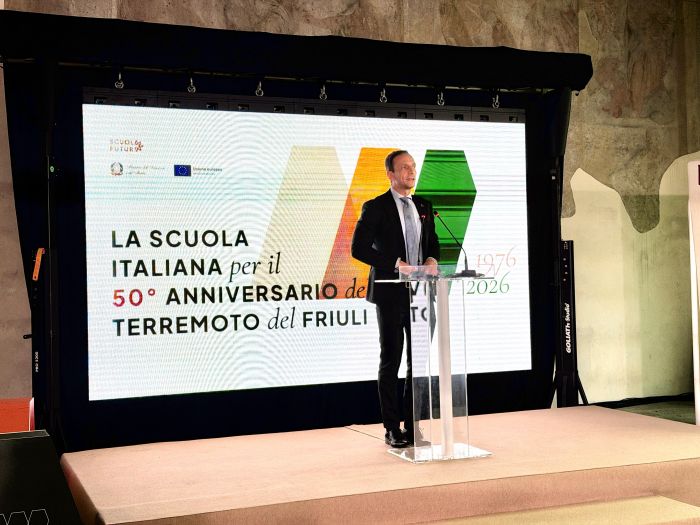 50mo sisma. Fedriga: "Friuli esempio di rinascita per nuove generazioni"