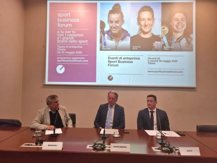 Trieste lancia lo Sport Business Forum: campioni e imprese per il benessere sociale