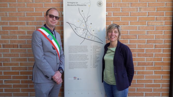 50mo Sisma. Zilli: "totem e infopoint narrano la storia della comunità di Artegna"