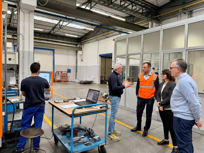 Fedriga in visita a Mould Solutions
