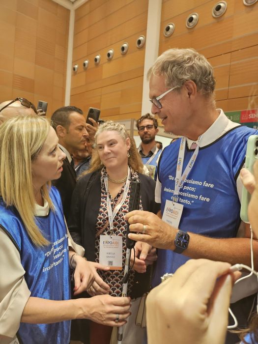 UICI FVG: L'Unione Italiana Ciechi e Ipovedenti a EXPOAID 2023 all'attenzione del Presidente Giorgia Meloni