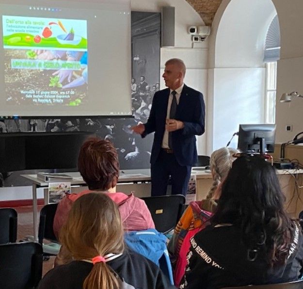Dall'orto alla tavola: l'educazione alimentare nelle scuole triestine 2021-2024