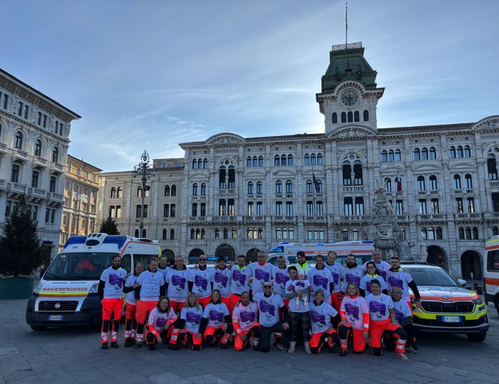 Trieste si colora di solidarietà: in piazza Unità per la Giornata Mondiale della Prematurità