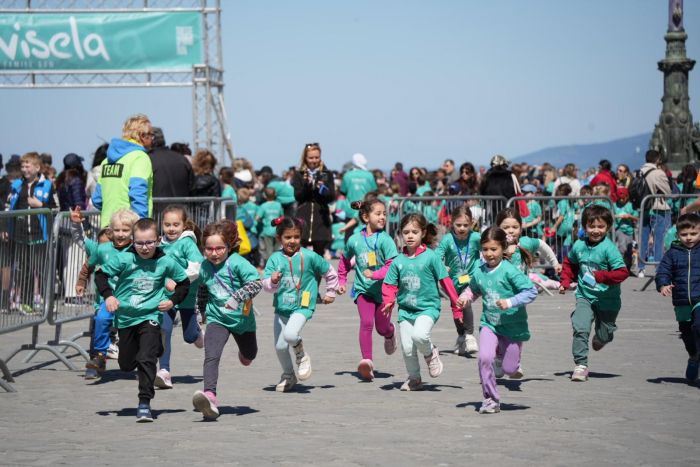 Trieste Spring Young: la festa dei baby runner in piazza Unità d'Italia