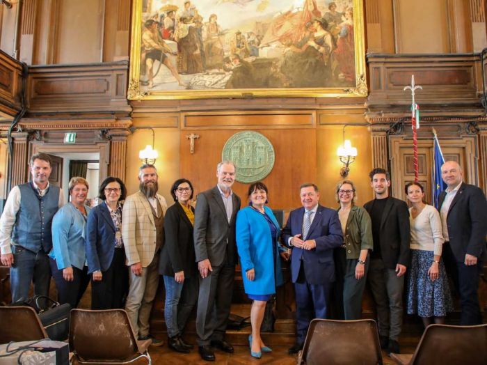 Il Comune di Trieste ha ricevuto una delegazione del Consiglio Regionale della Stiria