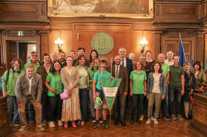 Il Sindaco Dipiazza ha conferito il Sigillo Trecentesco alla società Nautica Canottieri Nettuno