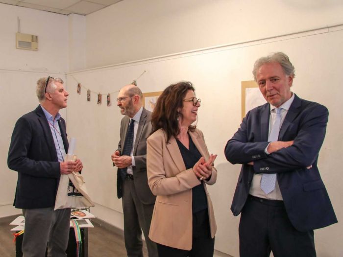 Inaugurata la mostra “Creta creativa” organizzata dal CEST alla Sala Fittke