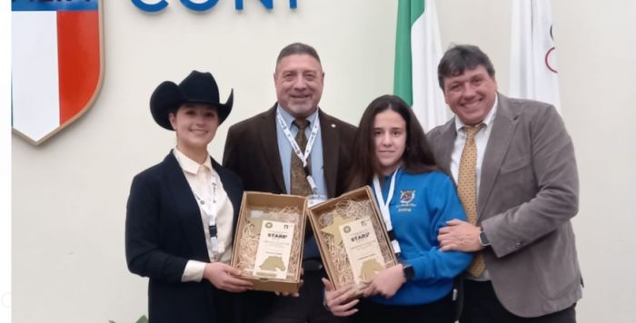 Equitazione , il Coni premia allo " Stars' day": la giovane triestine Anna Lombard e friulana Emma Pascoli