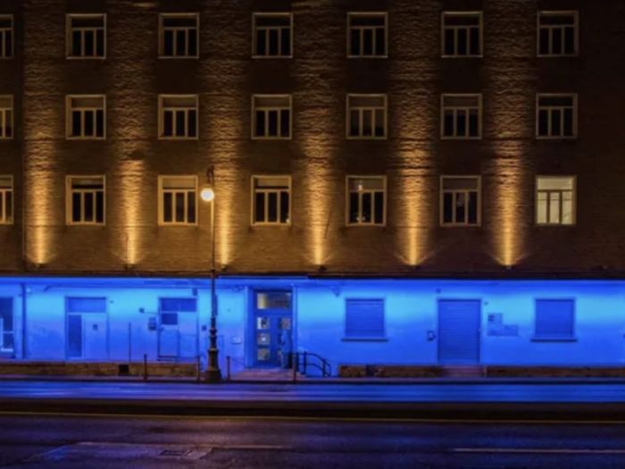 Giornata Mondiale del Diabete: Palazzo Urban Center illuminato di blu