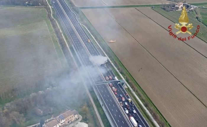 Incidente A4: rimane chiuso tra Meolo e San Donà il tratto in direzione TS con uscita obbligatoria a Meolo