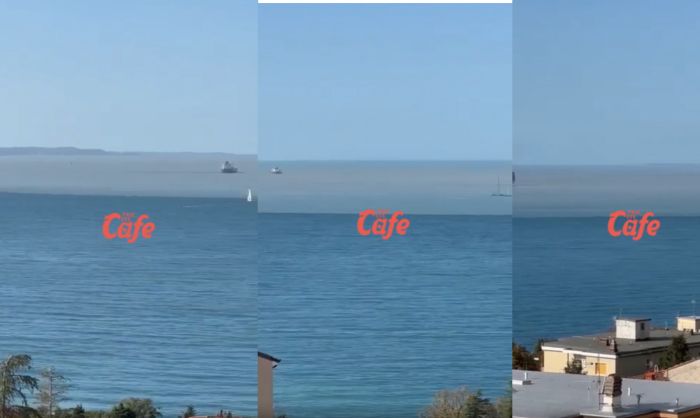 Oggi mare a Trieste bicolore, lo strano fenomeno incuriosisce un po' tuttì (VIDEO)  