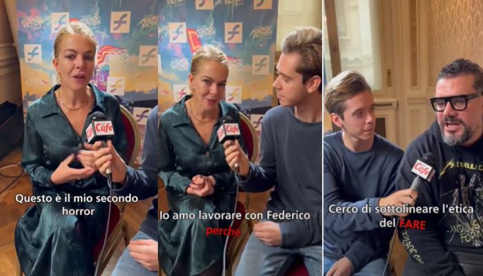 Claudia Gerini e Lorenzo Renzi: Trieste Cafe incontra le stelle di "The Well" (VIDEO-INTERVISTA)