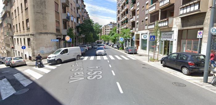 Investimento in via Fabio Severo, mamma e figlio piccolo all'ospedale