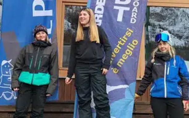 Campionati Regionali Alpi Centrali di snowboard, trionfa la giovanissima triestina Nicole Malvestiti!