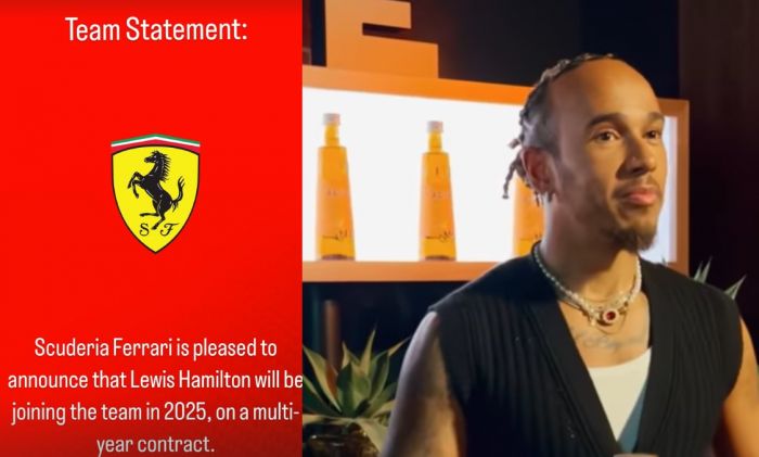 UFFICIALE - *Ferrari: nel 2025 arriverà Lewis Hamilton, contratto pluriennale