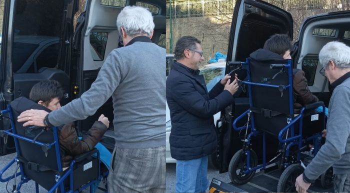 Subì furto auto con pedana per disabili, ne riceve una nuova
