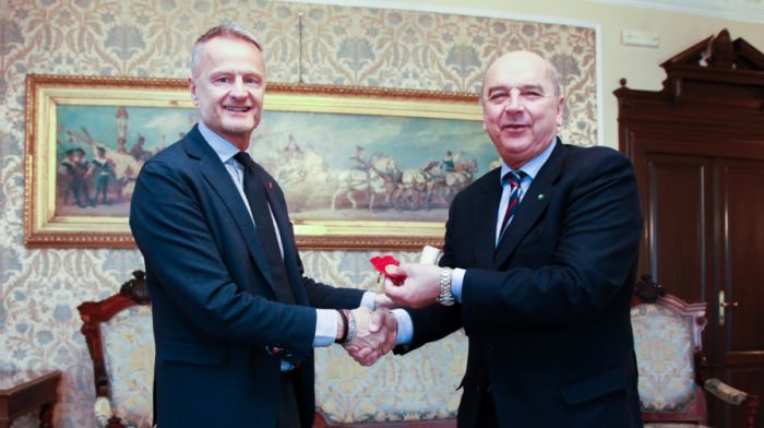 Il Sindaco ha ricevuto il capo di gabinetto della questura di Trieste Leonardo Boido in visita di commiato