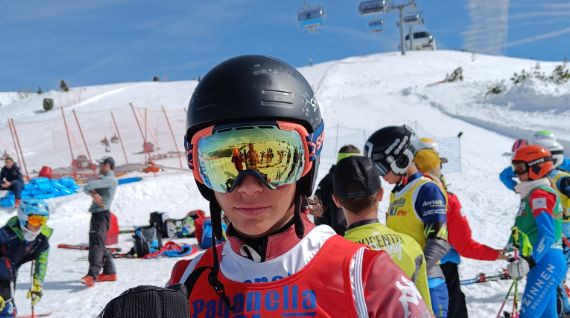 Sci alpino, Campionati Italiani “Children” Andalo 2024, Il triestino Tommasi Dagri 3° nel superG!!