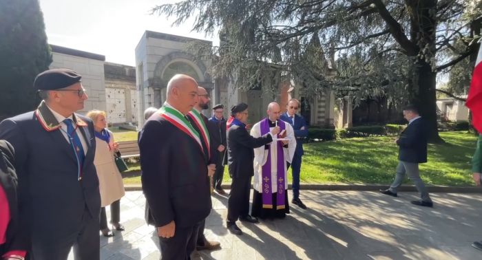 Il sindaco Dipiazza a Bergamo ha reso omaggio a tutte le vittime del Covid (VIDEO)