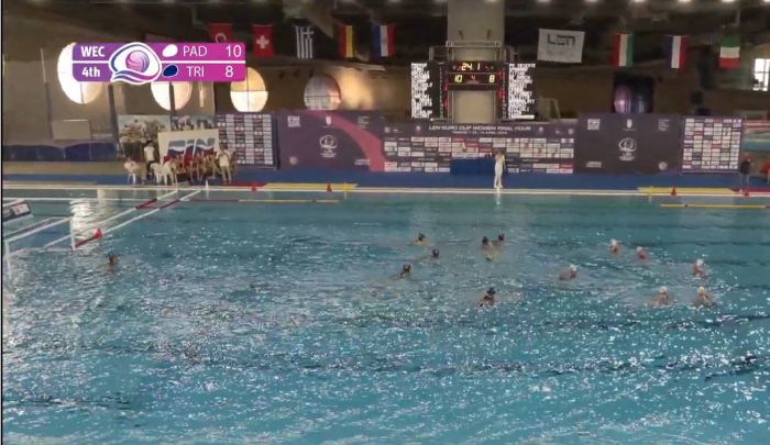 Sfuma al fotofinish il sogno europea di Euro Cup della Orchette, sconfitte in casa da Padova