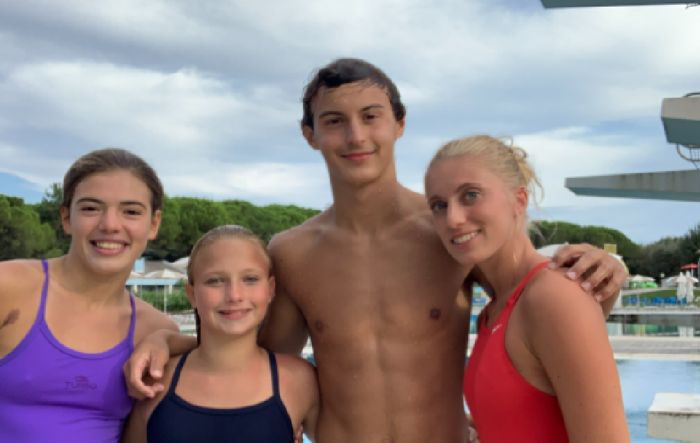 Conclusi gli “azzurri d’Italia” a Roma, tre medaglie e 5 finali il ricco bottino della Trieste Tuffi