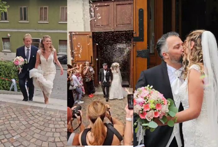 Festa nel mondo della musica! Stefano "Skizzo" Marchesini e Elisa Ritossa si sono sposati! (VIDEO)