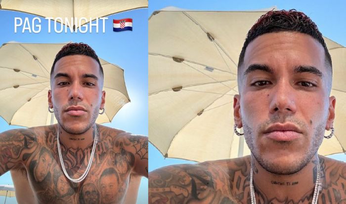 Oggi l'amatissimo Sfera Ebbasta è a Pag in Croazia!!