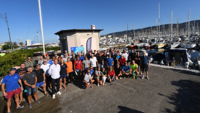 Successo per la pulizia dei fondali in Sacchetta a Trieste