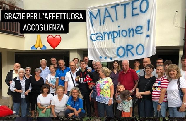 Trieste accoglie con entusiasmo il neo campione paralimpico Matteo Parenzan