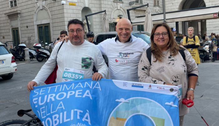Il gruppo Ermada Flavio Vidonis corre in pigiama per solidarietà a Trieste (FOTO)