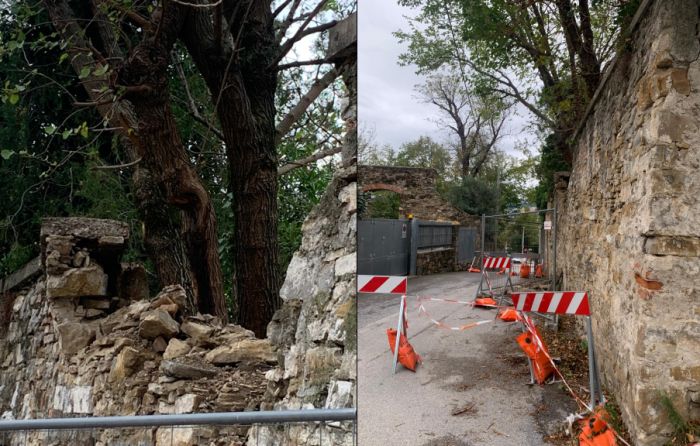 "Chiusura via Kobler, venti famiglie prigioniere"