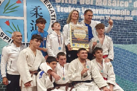 Judo, la Ginnastica Triestina trionfa al Trofeo Internazionale Città del Mosaico a Spilimbergo