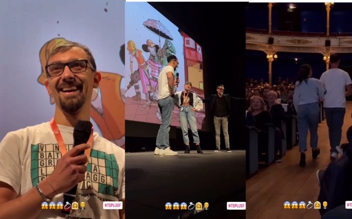 Amore al Trieste Science+Fiction, il triestino Luca chiede la mano di Ilaria tra applausi e lacrime (VIDEO)