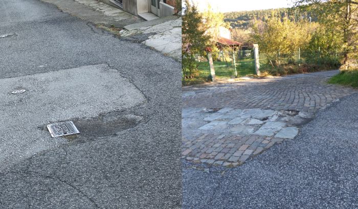 Strade dissestate e scarsa visibilità: criticità lungo percorso per Longera e Cattinara