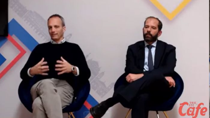 Giacomelli e Russo a Trieste Cafe: scontro su Porto Vecchio e futuro di Trieste (VIDEO)