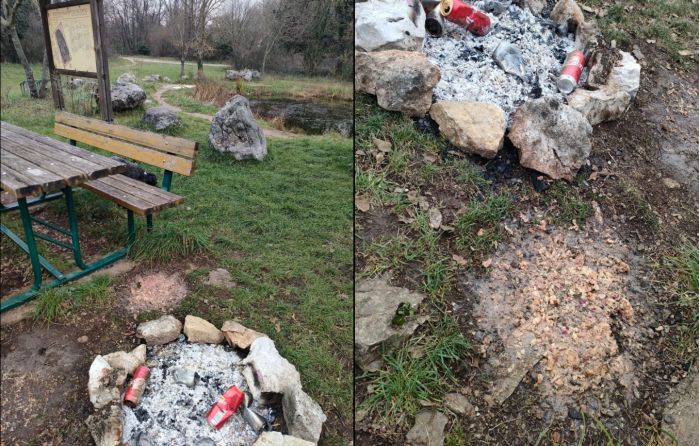 "Laghetto di Basovizza: ancora rifiuti abbandonati": la denuncia di una lettrice