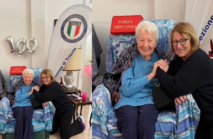 Trieste festeggia i 100 anni di Silvia Giamporcaro, pioniera della pallacanestro