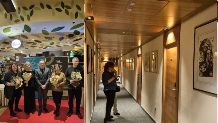 Arte e territorio: la collezione grafica della Hit in mostra all’Hotel Park di Nova Gorica