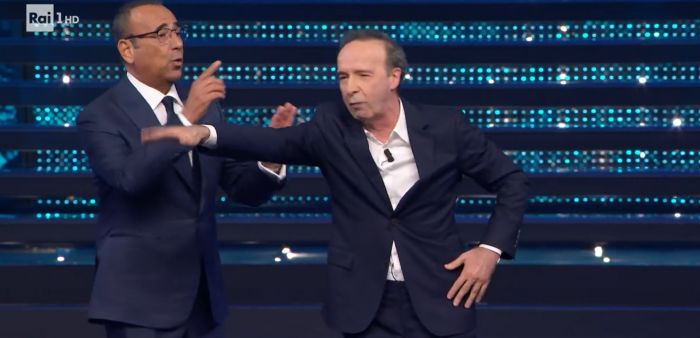 Sanremo: Benigni "Musk ha votato Giorgia, è innamorato"