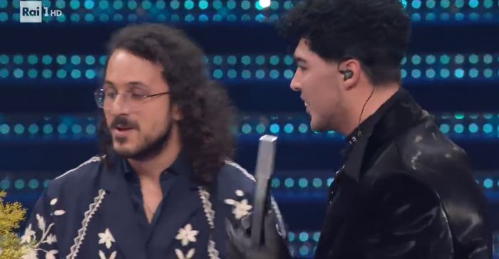 Sanremo: Fru dei 'The Jackal' balla coi 'The kolors' 