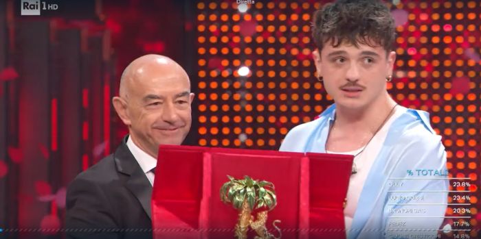 Sanremo: Olly e' il vincitore della 75ma edizione del Festival 