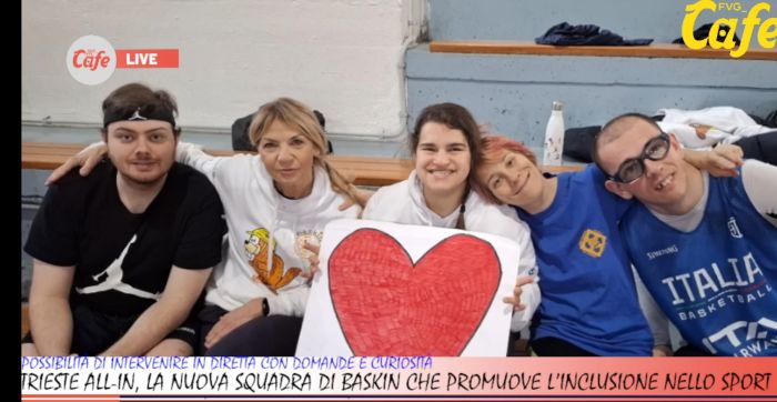 Baskin a Trieste con Trieste All-In: lo sport diventa un’esperienza di squadra senza barriere! (VIDEO)