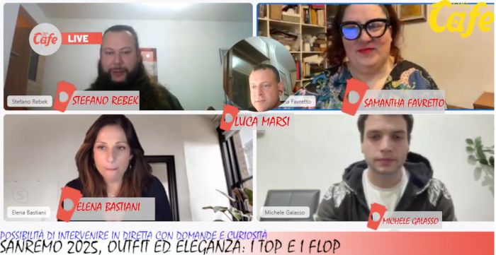 "Elodie impeccabile", "Malgioglio? provocazione annunciata": top e flop outfit su Trieste Cafe (VIDEO)