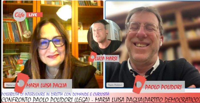 Scontro in diretta, Polidori: "Basta accoglienza!" – Paglia: "La sicurezza è altra cosa" (VIDEO)