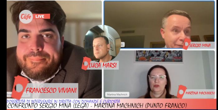 Machnich attacca: “Trieste insicura sotto la destra” – Mina replica: “Io lì mi sento più sicuro” (VIDEO)
