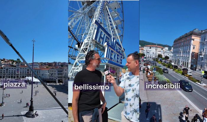 Ritorno in grande stile per la ruota panoramica, boom di presenze e magia sulle Rive (VIDEO)