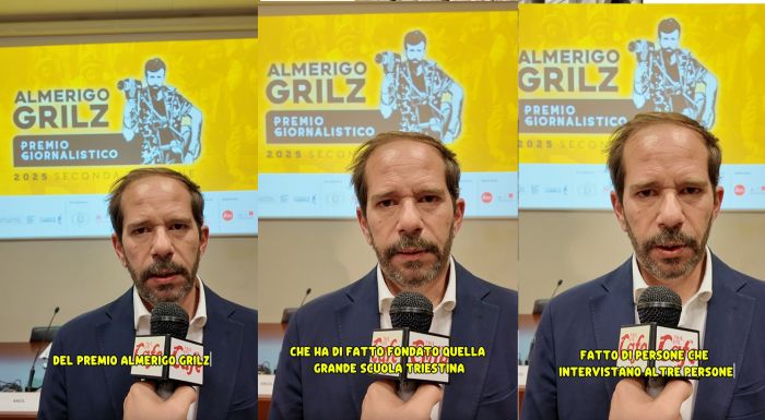 Giacomelli: “Con il premio Almerigo Grilz onoriamo la scuola triestina del giornalismo di guerra” (VIDEO)
