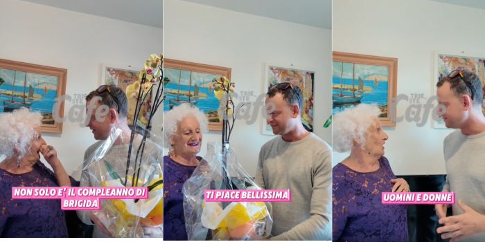 Buon compleanno Brigida! L’ex volto di Uomini e Donne festeggiata con un'orchidea dal Direttore! (VIDEO)